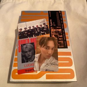 SuperM kpop album with all inclusions